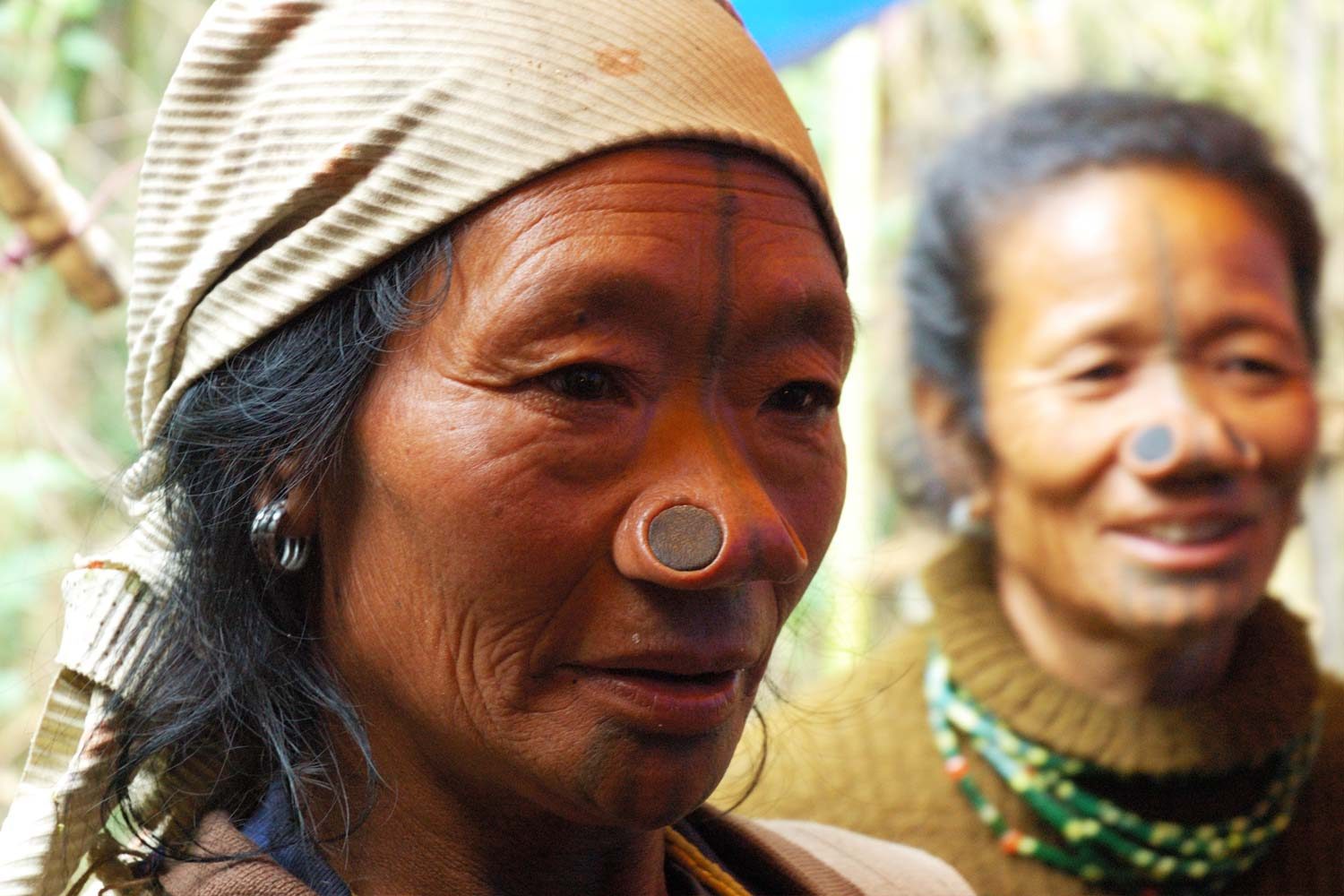 Gallery image of the tour - Apatani women with nose plugs