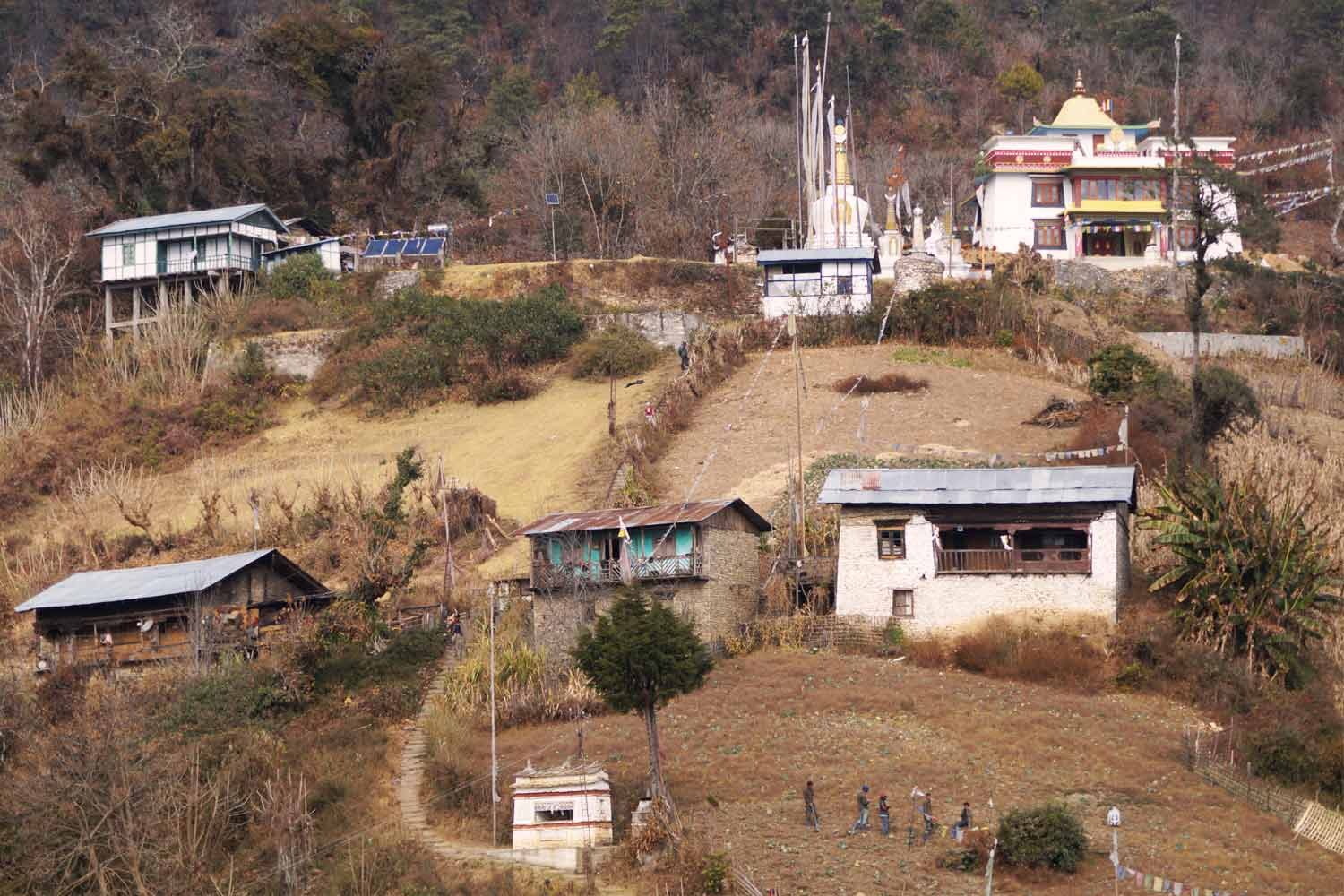 Monpa villages
