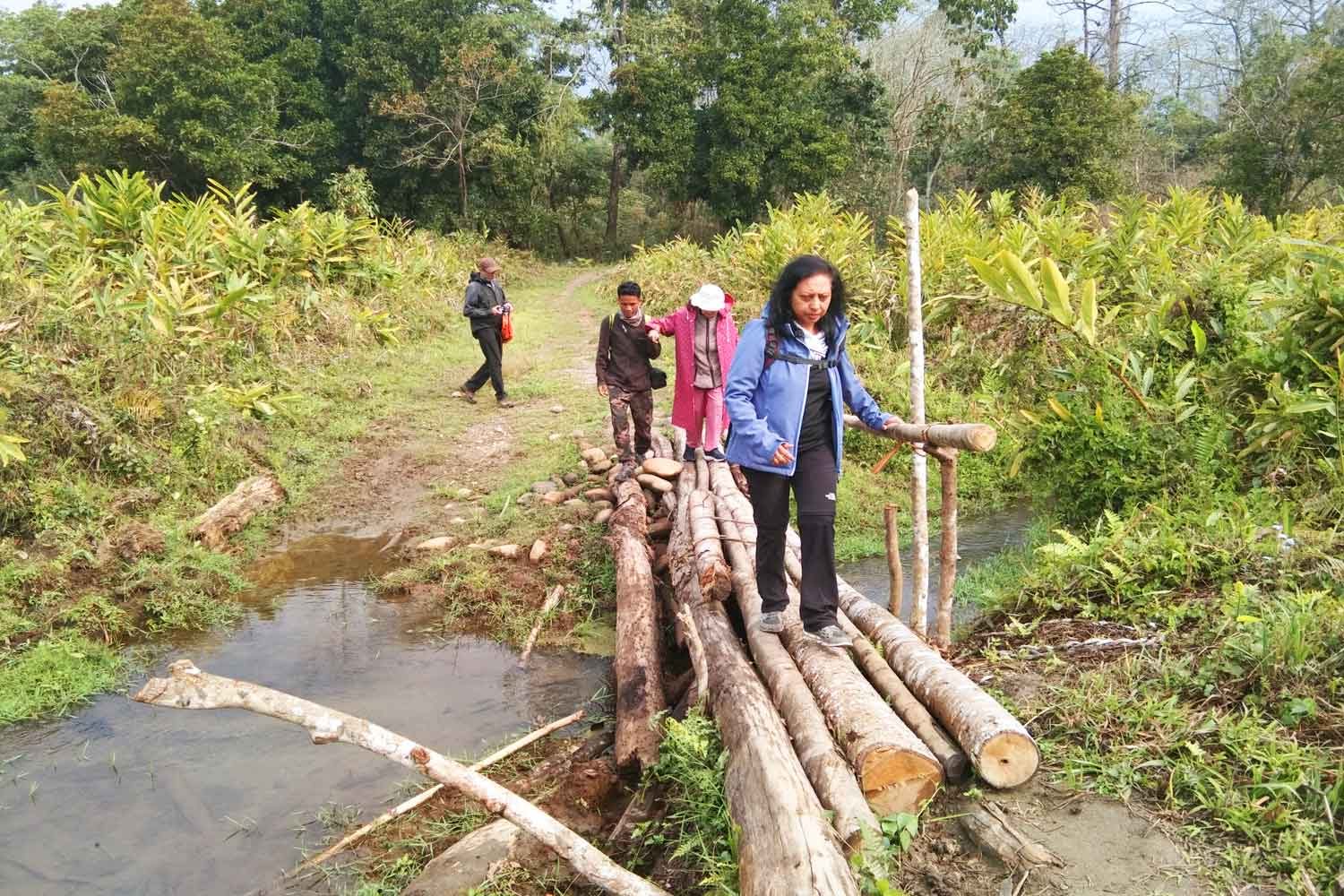 Natural history walks at Nameri national park