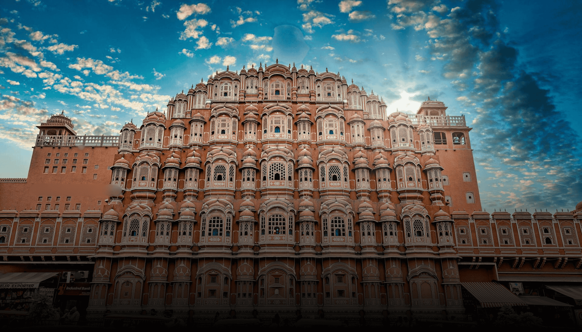 The Hawa Mahal Palace Facade in Jaipur, India